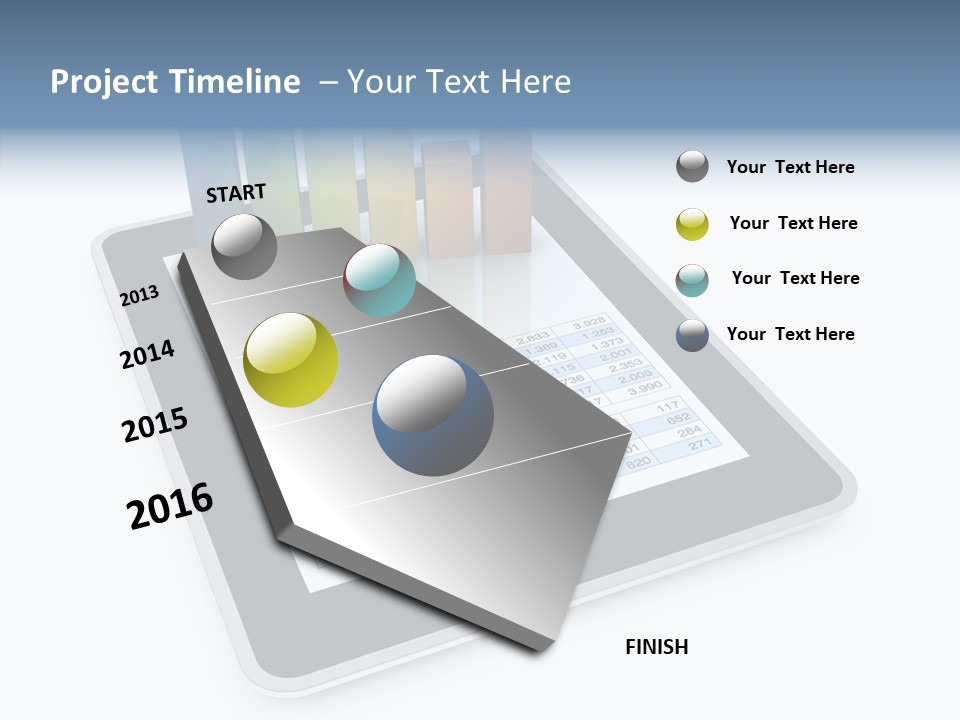 Office Touch Trading PowerPoint Template