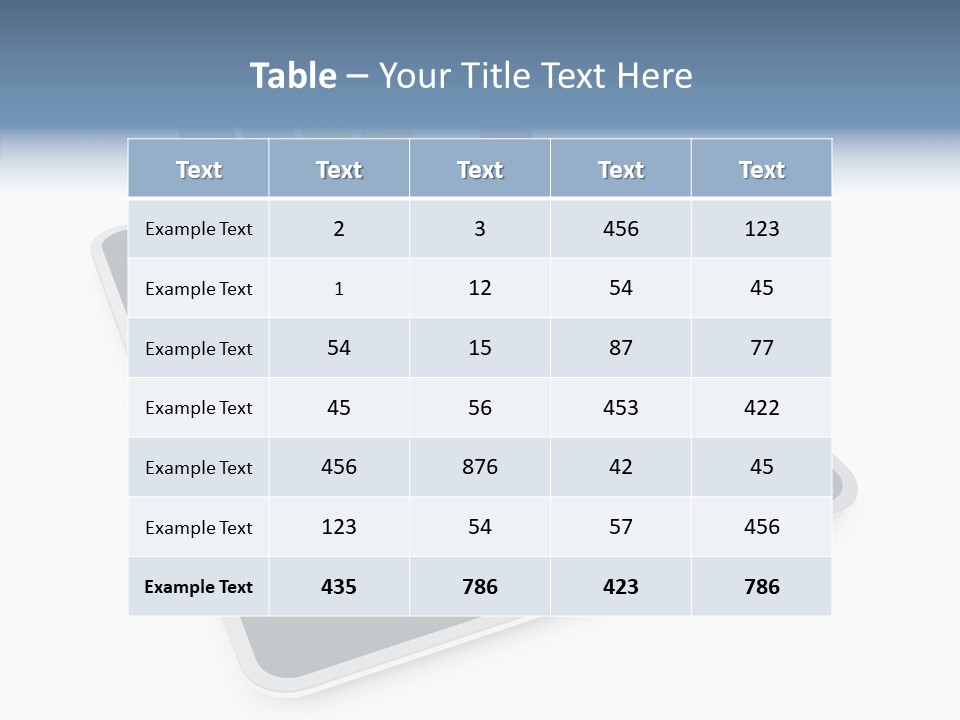 Office Touch Trading PowerPoint Template