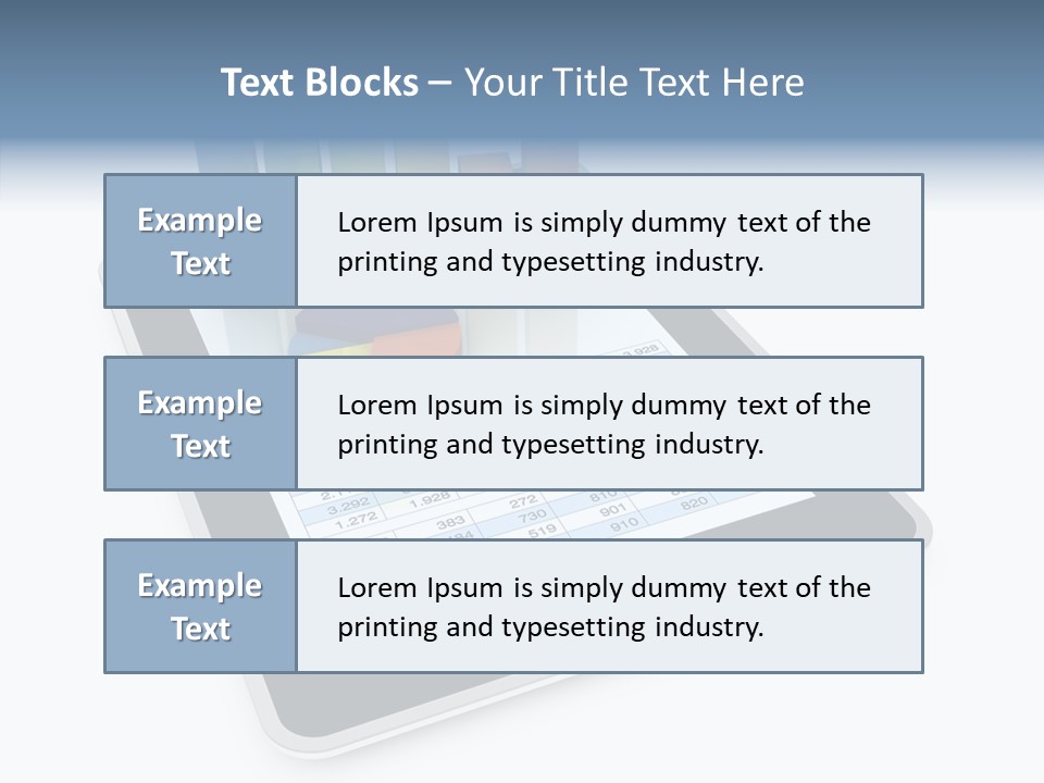 Office Touch Trading PowerPoint Template