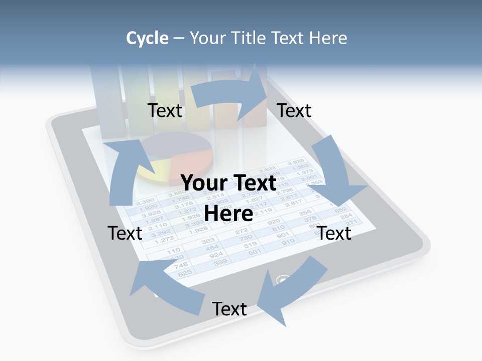 Office Touch Trading PowerPoint Template