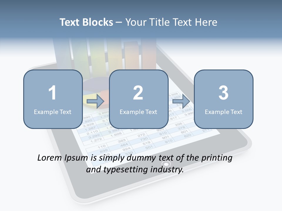Office Touch Trading PowerPoint Template