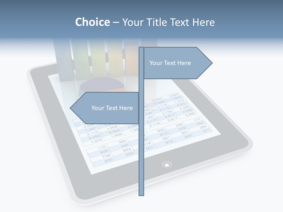 Office Touch Trading PowerPoint Template