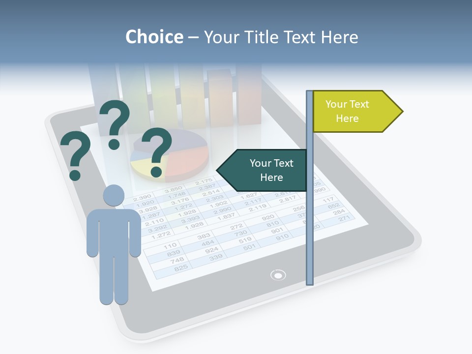 Office Touch Trading PowerPoint Template