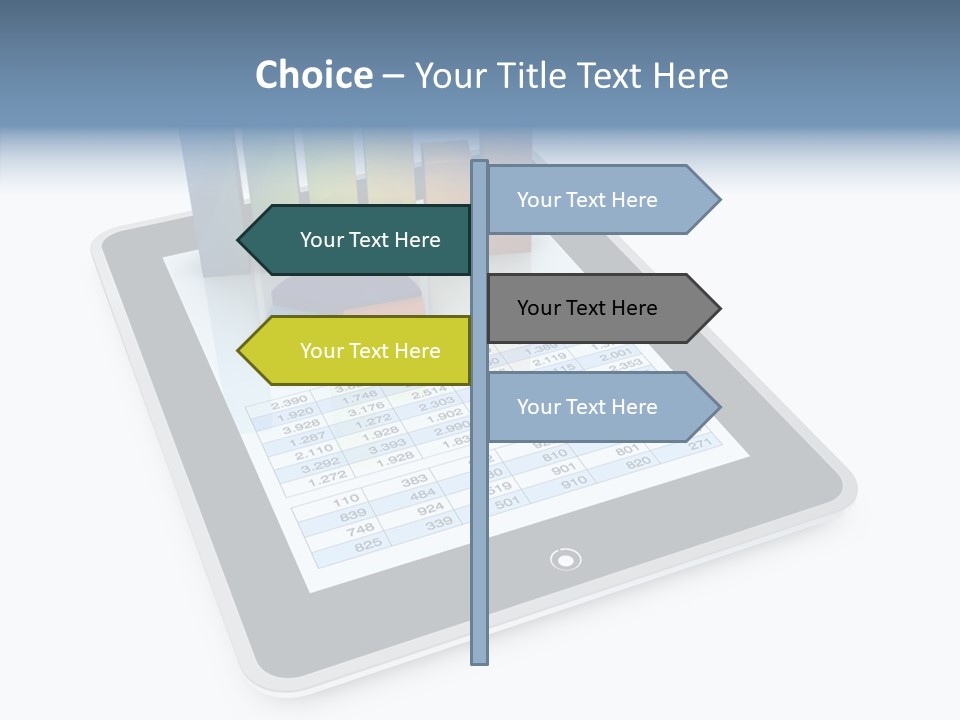 Office Touch Trading PowerPoint Template