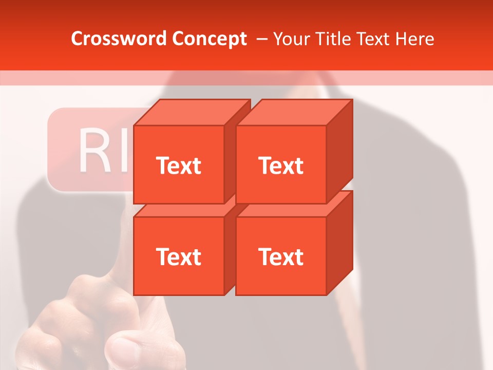 Invest Lift Tie PowerPoint Template