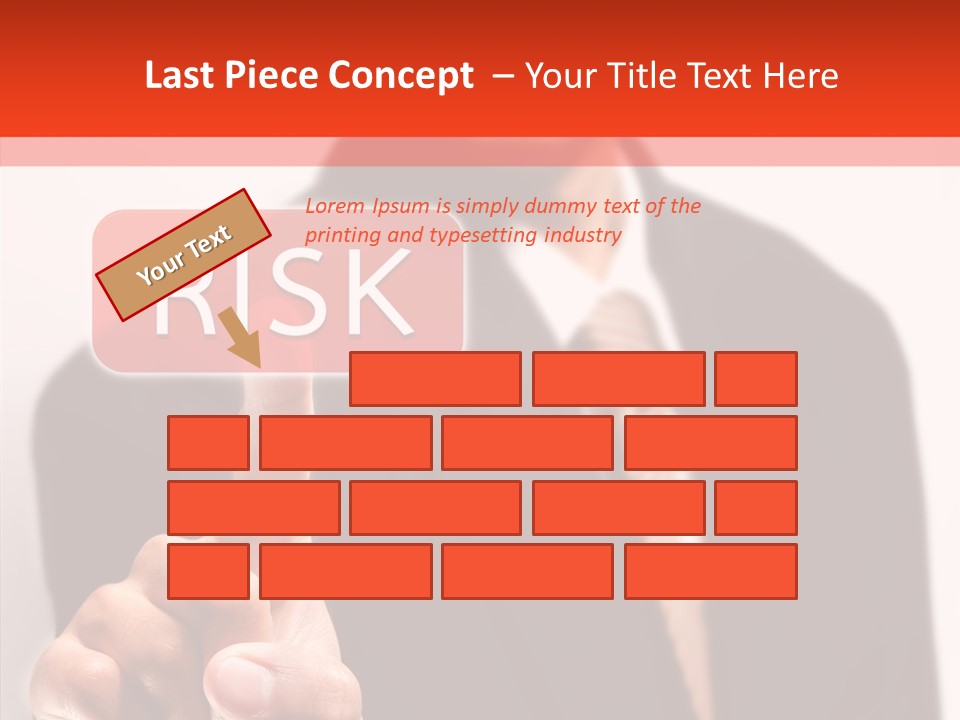 Invest Lift Tie PowerPoint Template