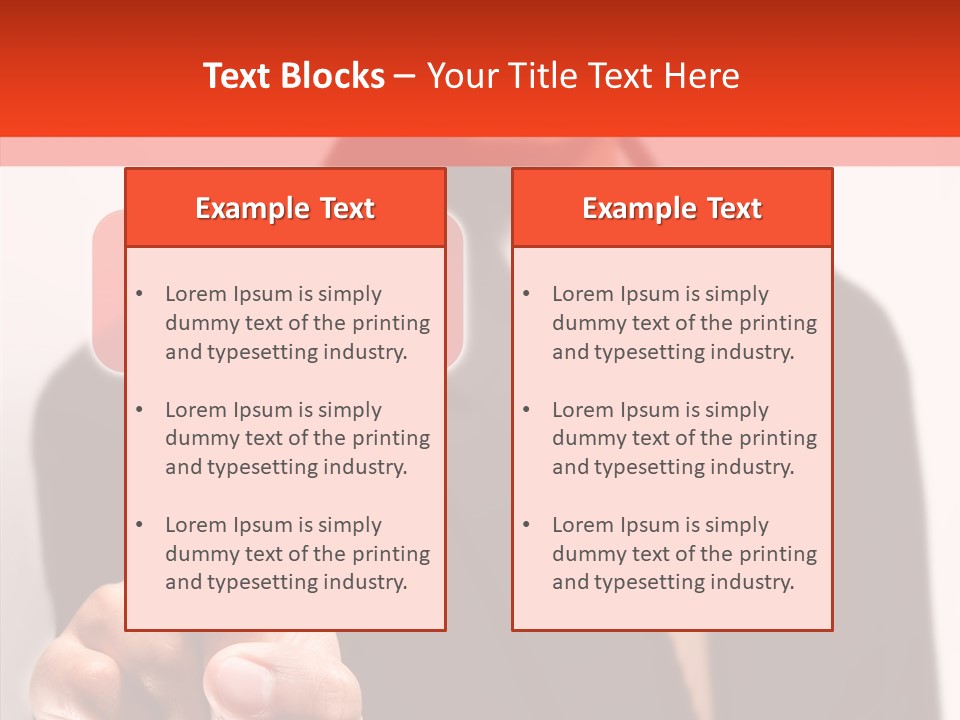 Invest Lift Tie PowerPoint Template