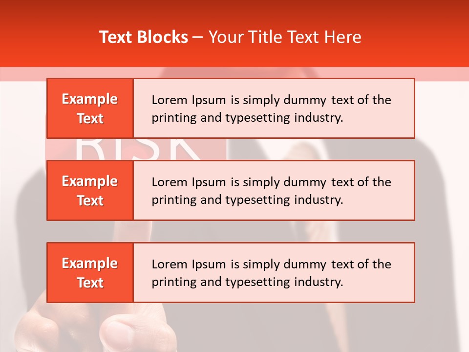 Invest Lift Tie PowerPoint Template