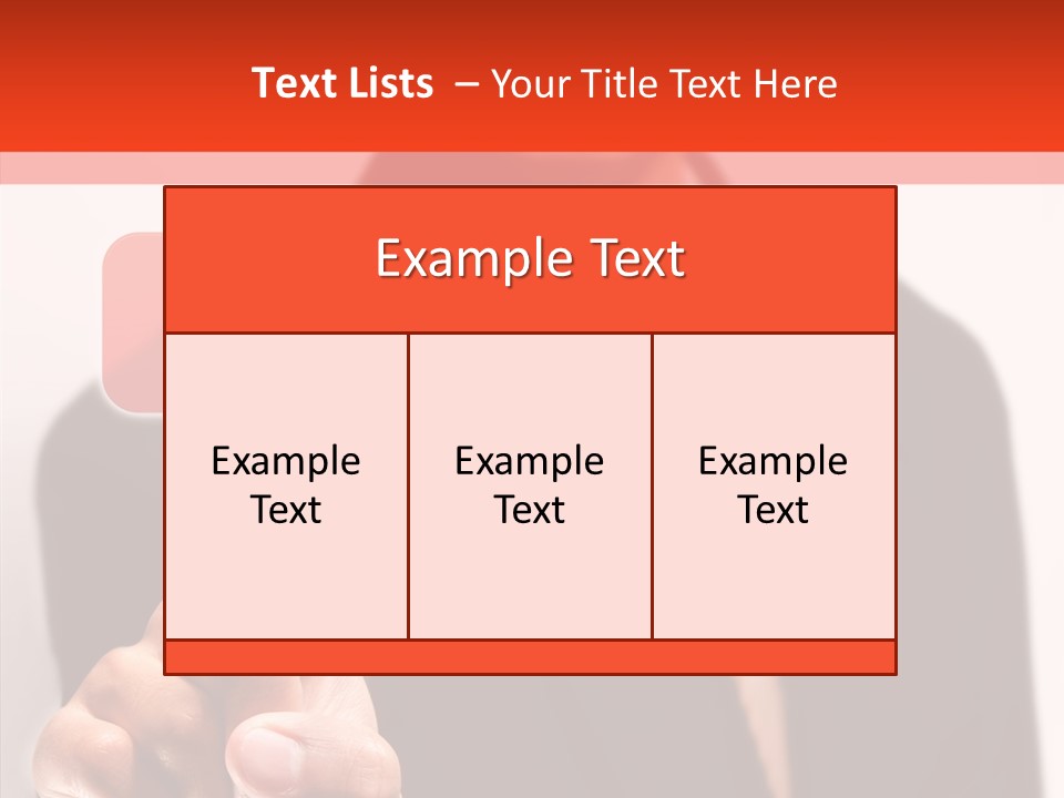 Invest Lift Tie PowerPoint Template