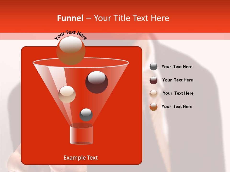 Invest Lift Tie PowerPoint Template