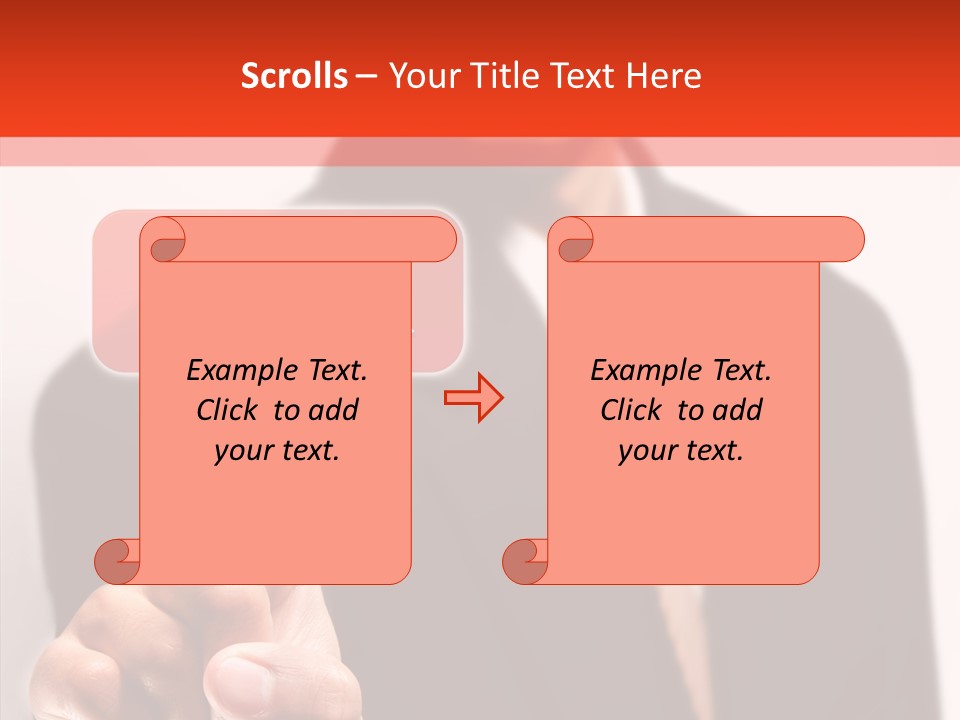 Invest Lift Tie PowerPoint Template
