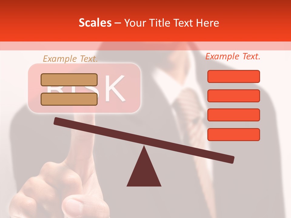 Invest Lift Tie PowerPoint Template