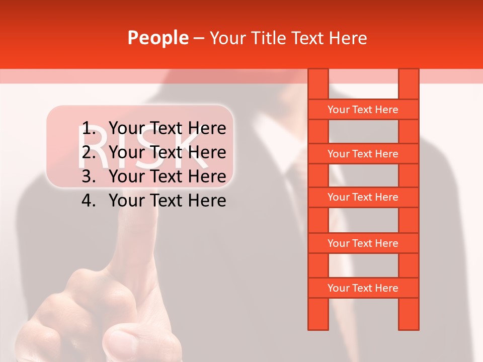 Invest Lift Tie PowerPoint Template