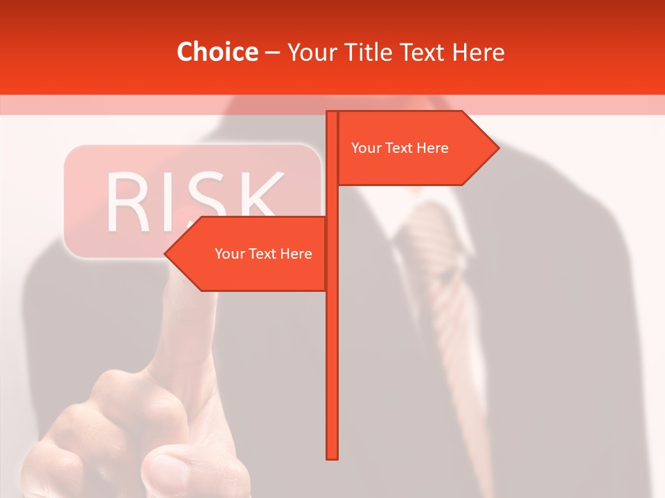 Invest Lift Tie PowerPoint Template