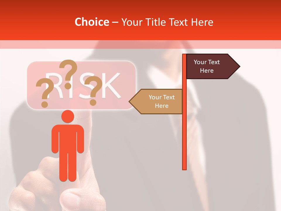 Invest Lift Tie PowerPoint Template