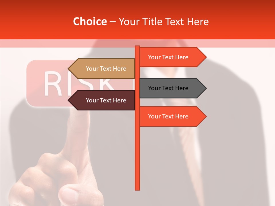Invest Lift Tie PowerPoint Template