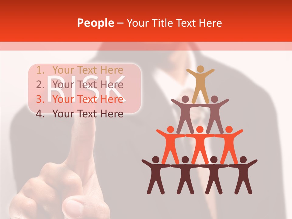 Invest Lift Tie PowerPoint Template