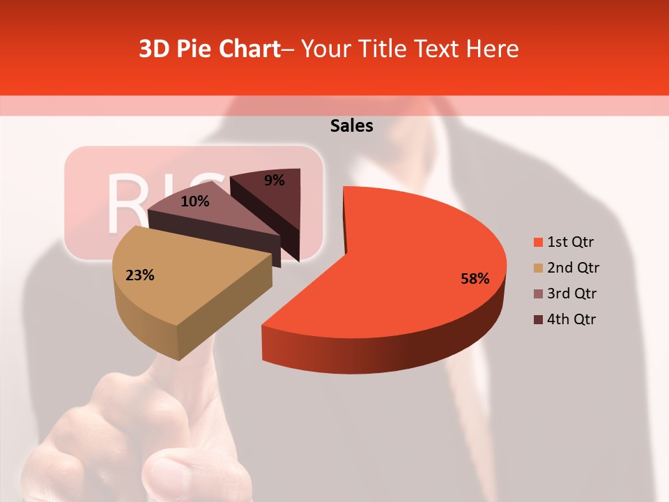 Invest Lift Tie PowerPoint Template