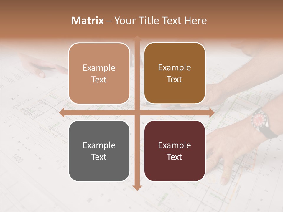 Architecture Portrait Work PowerPoint Template