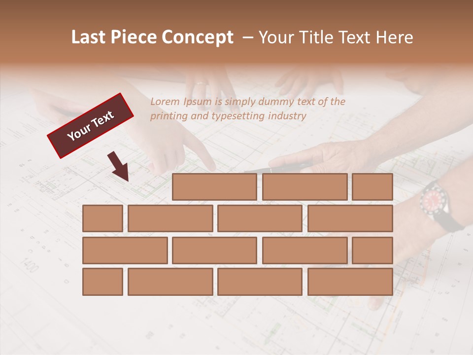 Architecture Portrait Work PowerPoint Template