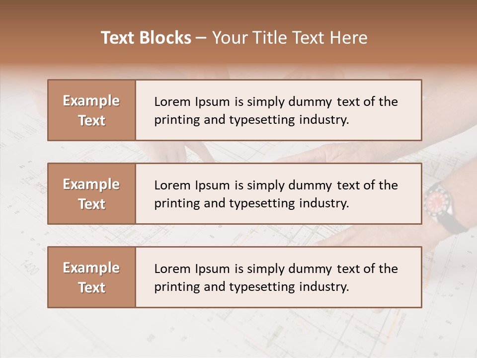 Architecture Portrait Work PowerPoint Template