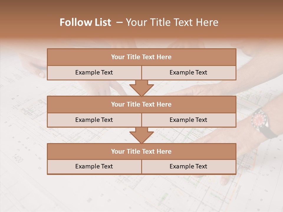 Architecture Portrait Work PowerPoint Template
