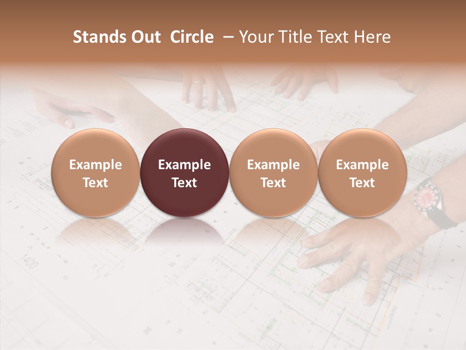 Architecture Portrait Work PowerPoint Template