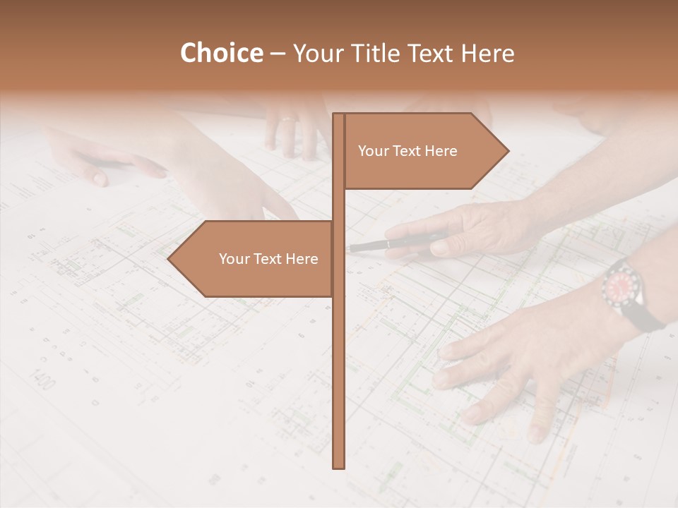 Architecture Portrait Work PowerPoint Template
