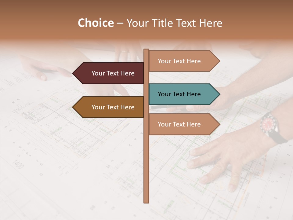 Architecture Portrait Work PowerPoint Template