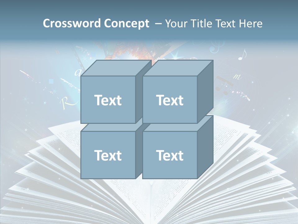 Picture Glowing Light PowerPoint Template