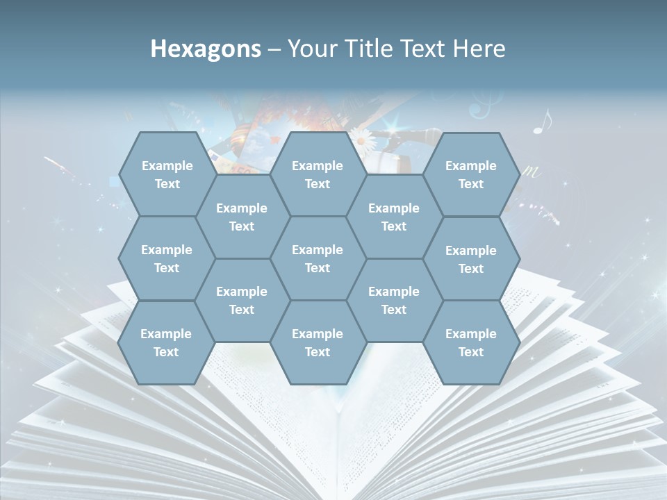 Picture Glowing Light PowerPoint Template