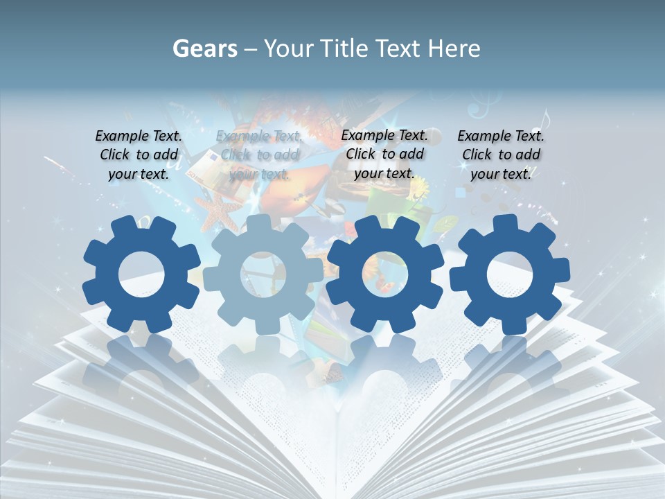 Picture Glowing Light PowerPoint Template