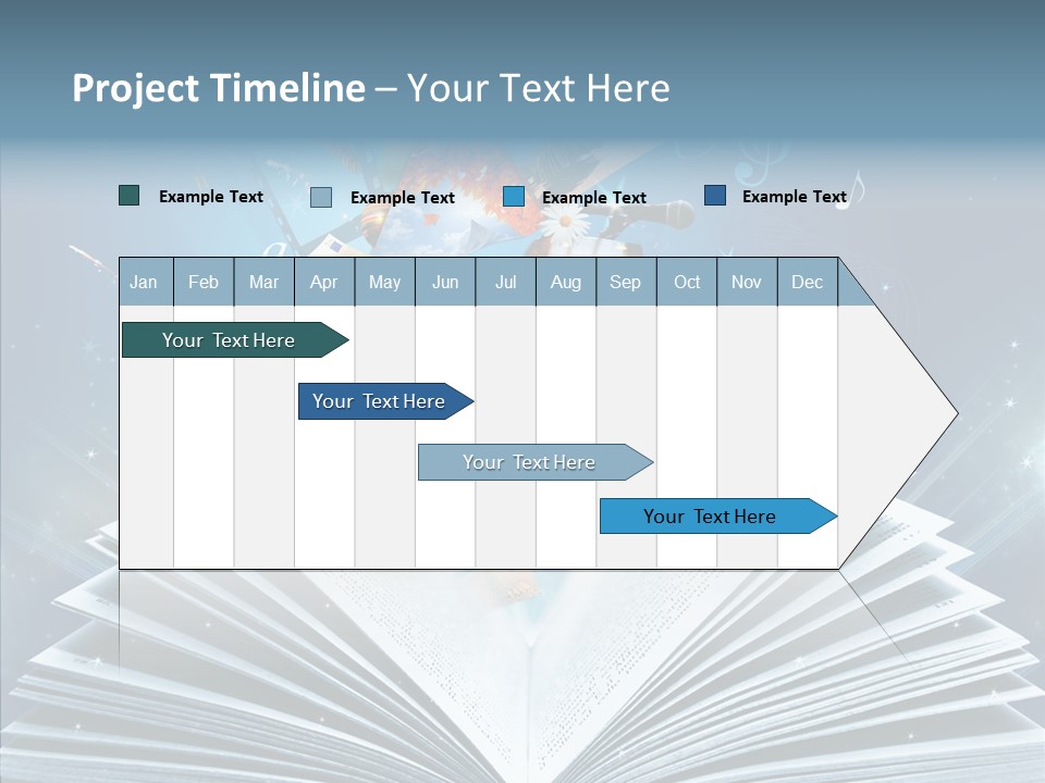 Picture Glowing Light PowerPoint Template