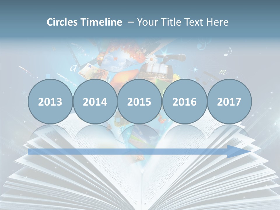 Picture Glowing Light PowerPoint Template