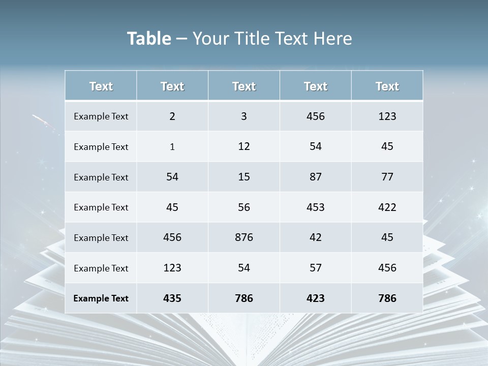 Picture Glowing Light PowerPoint Template