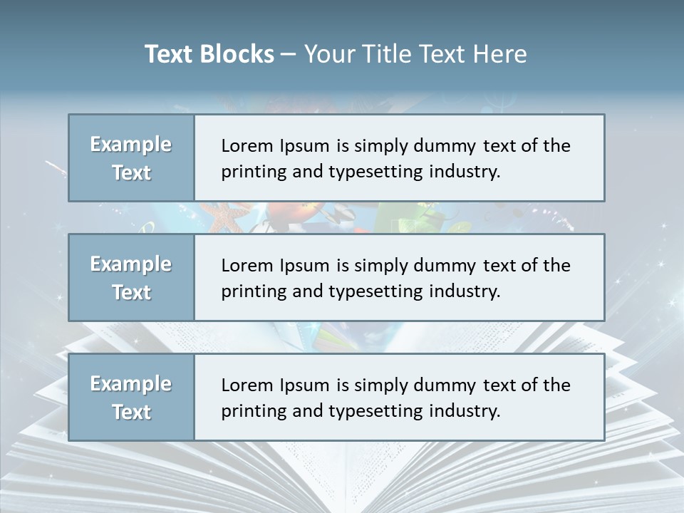 Picture Glowing Light PowerPoint Template