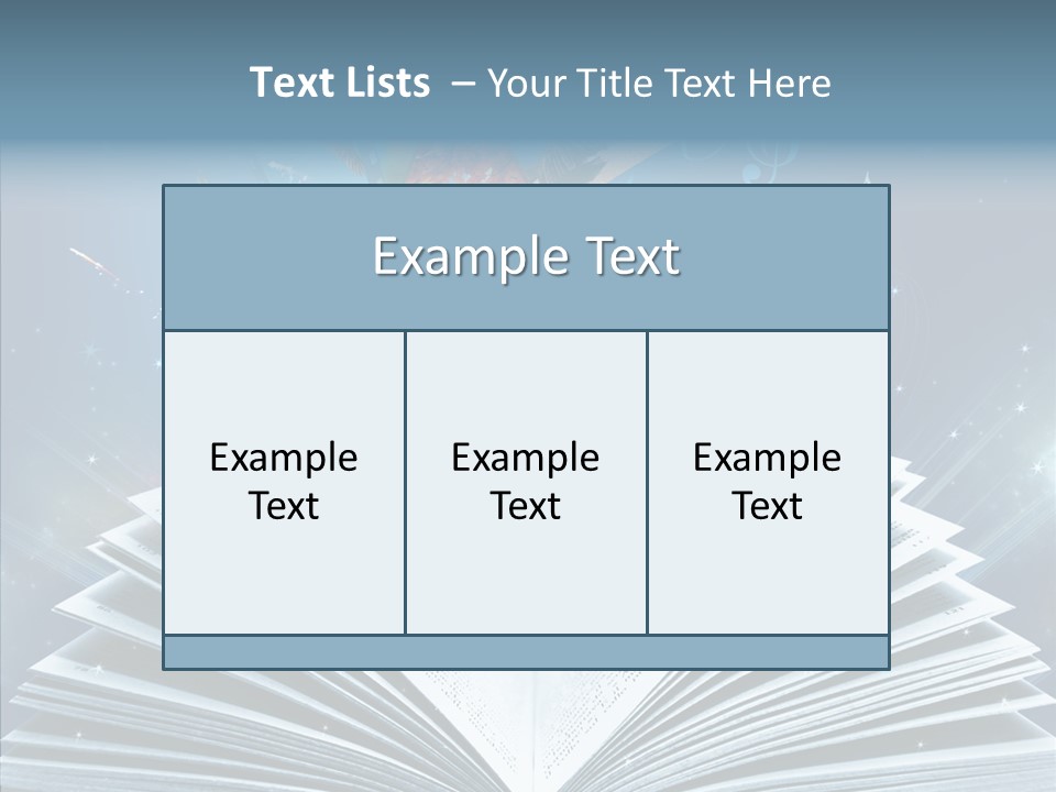 Picture Glowing Light PowerPoint Template