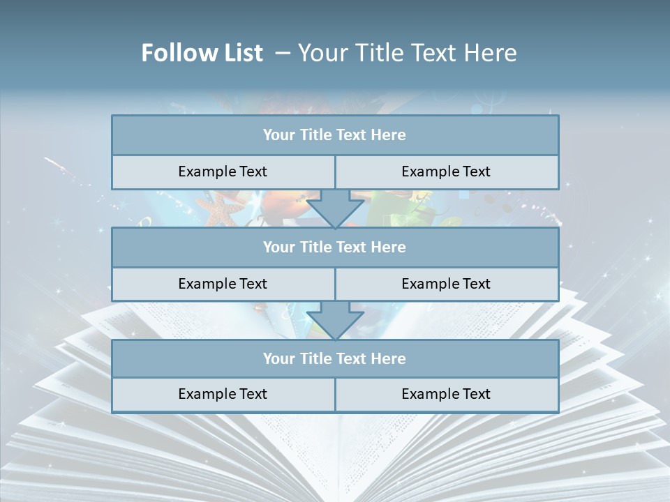 Picture Glowing Light PowerPoint Template