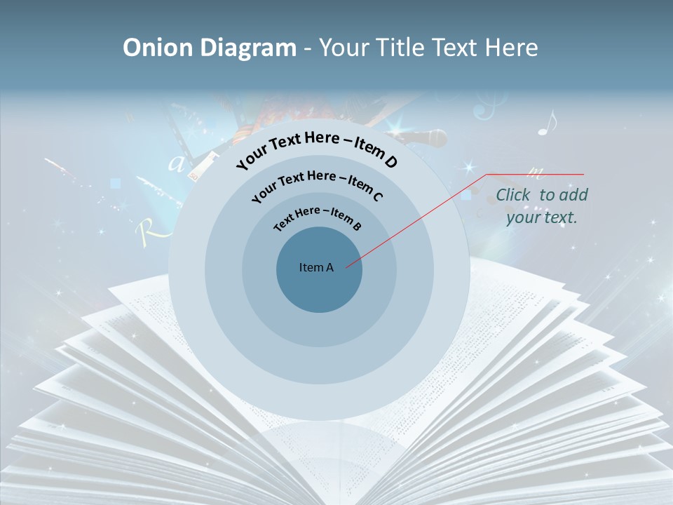 Picture Glowing Light PowerPoint Template