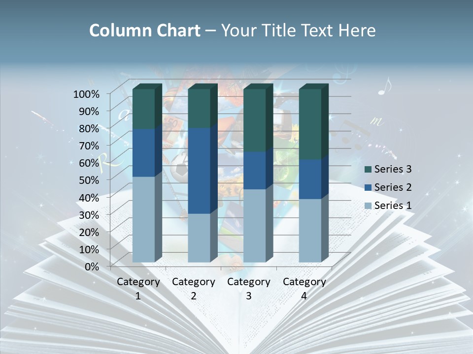 Picture Glowing Light PowerPoint Template