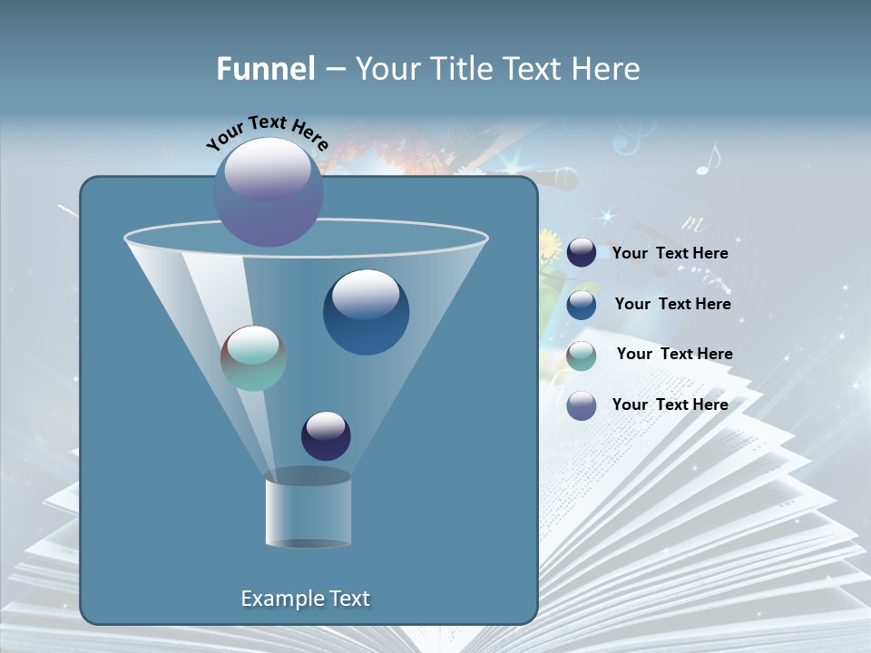 Picture Glowing Light PowerPoint Template