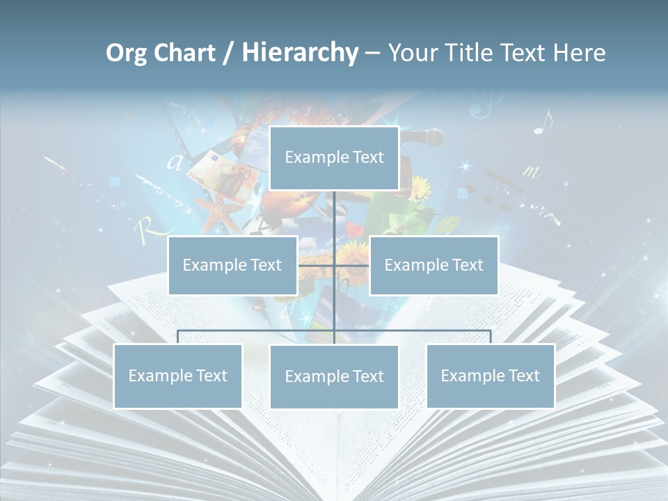 Picture Glowing Light PowerPoint Template