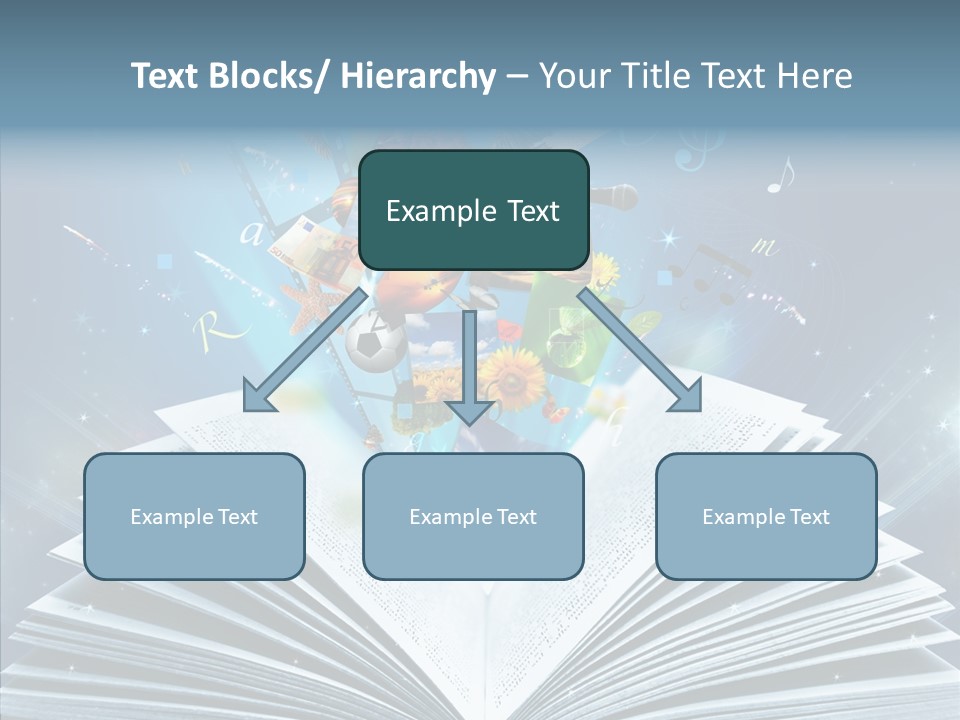 Picture Glowing Light PowerPoint Template