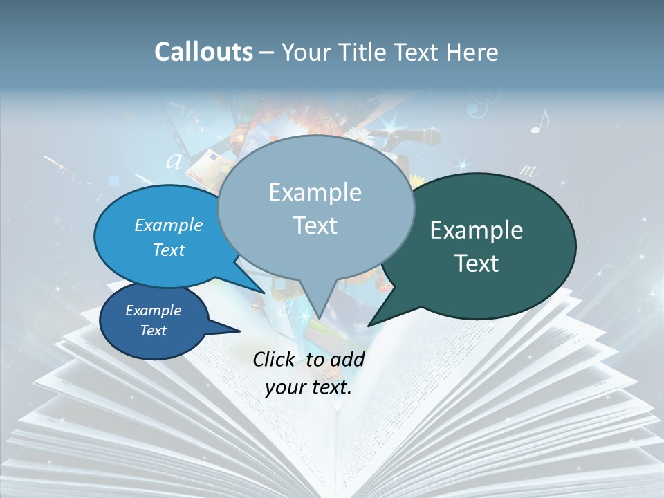 Picture Glowing Light PowerPoint Template