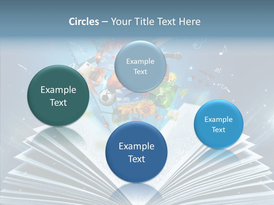 Picture Glowing Light PowerPoint Template