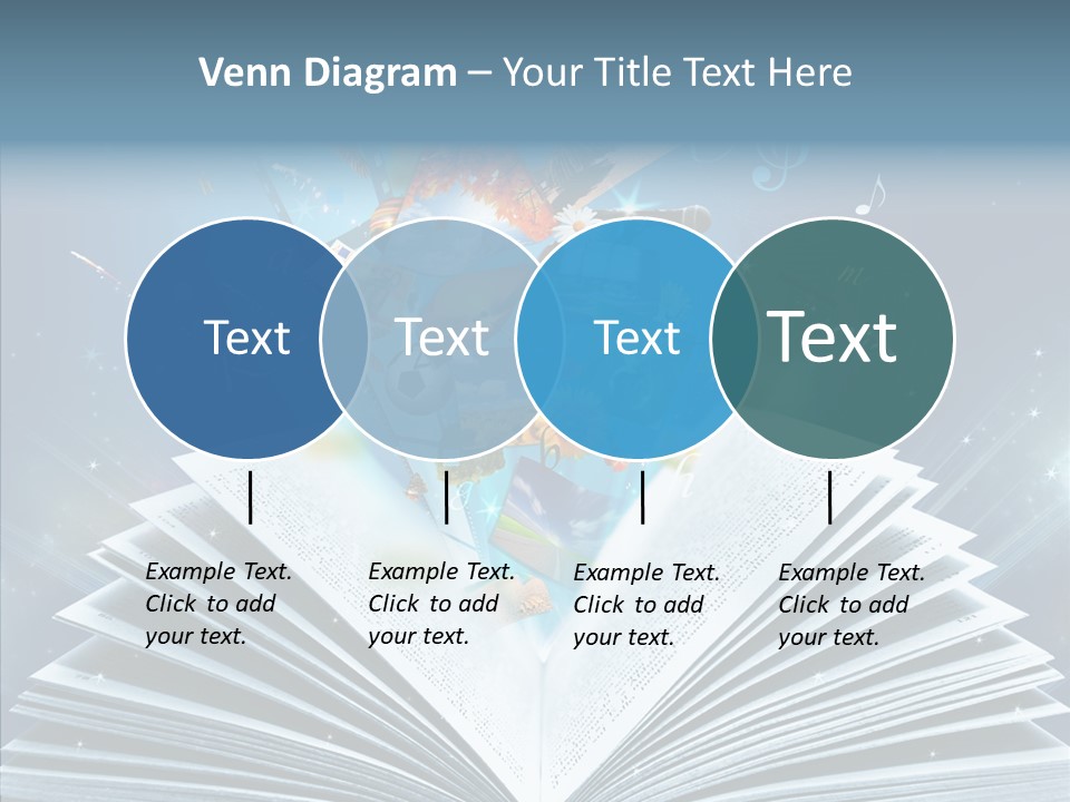 Picture Glowing Light PowerPoint Template