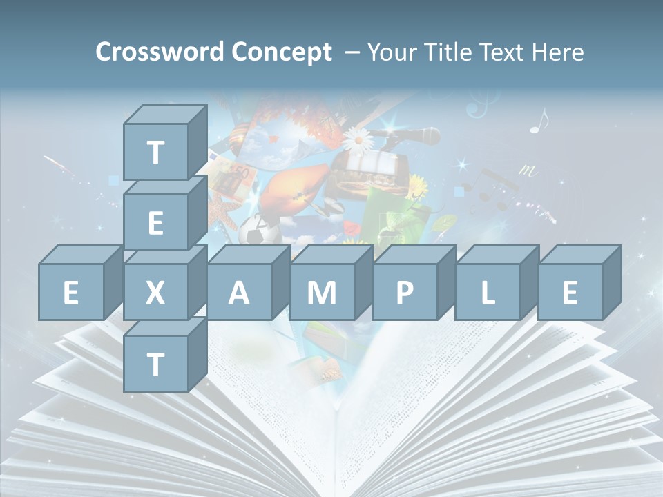 Picture Glowing Light PowerPoint Template