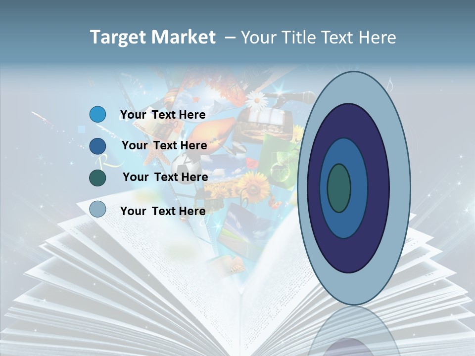 Picture Glowing Light PowerPoint Template