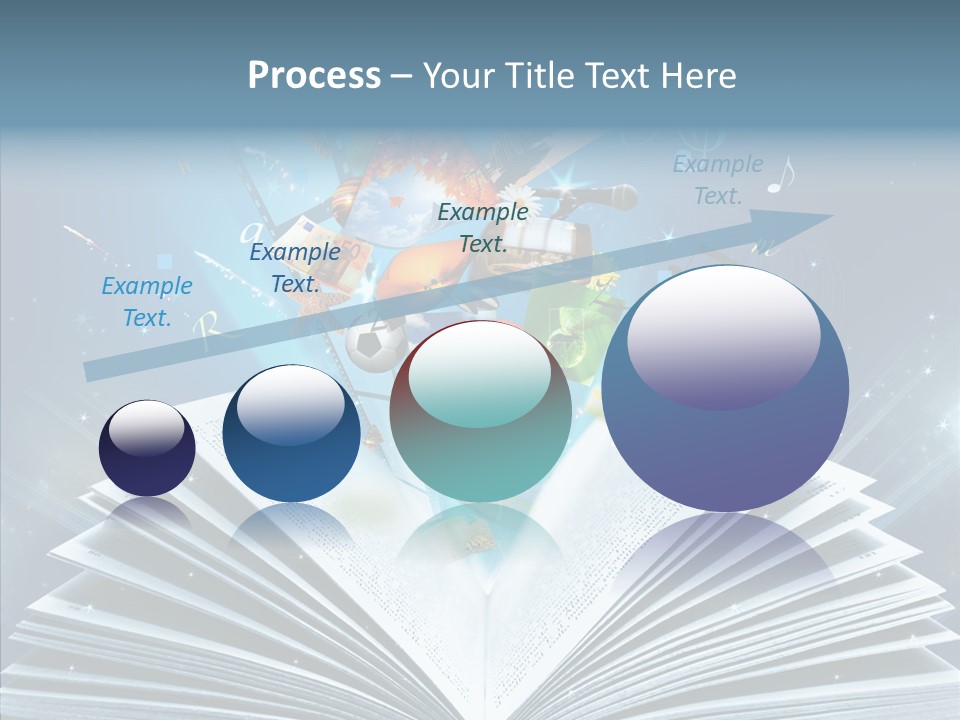 Picture Glowing Light PowerPoint Template