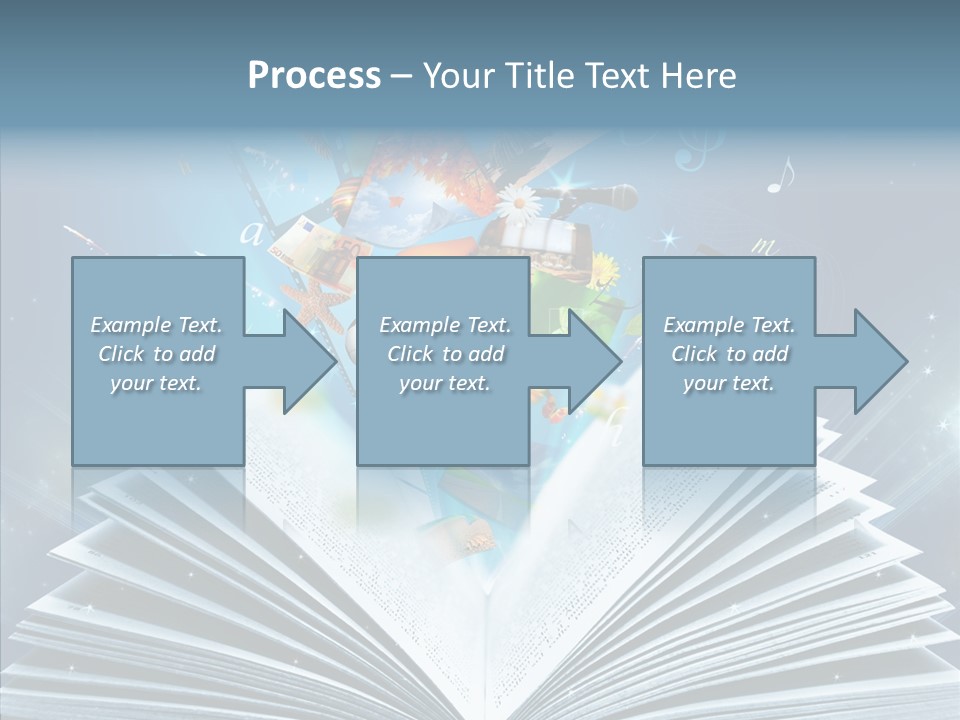 Picture Glowing Light PowerPoint Template